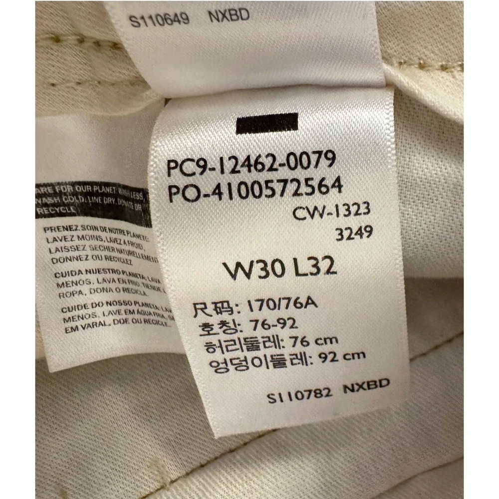 Levi Ace Cargo Pants Men 32x30 Khaki Relaxed Tapered Cotton NEW